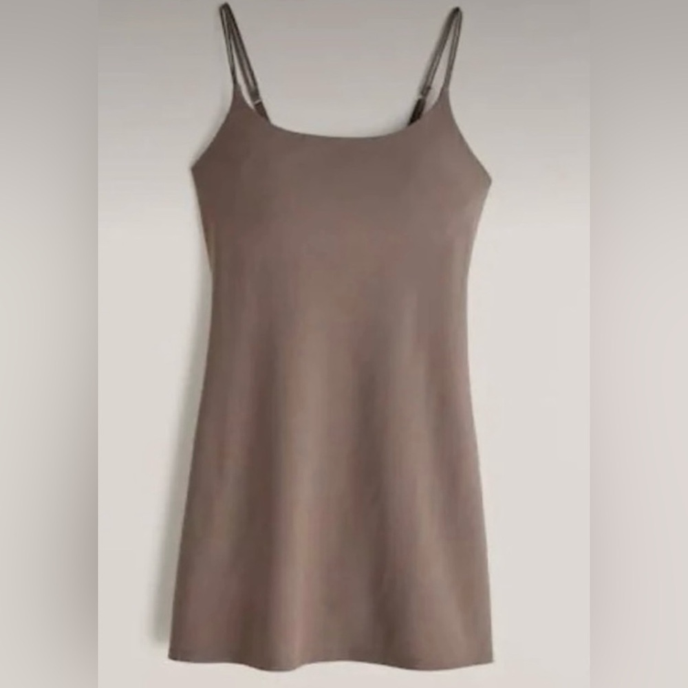 Abercrombie & Fitch Traveler Mini Dress - Taupe
